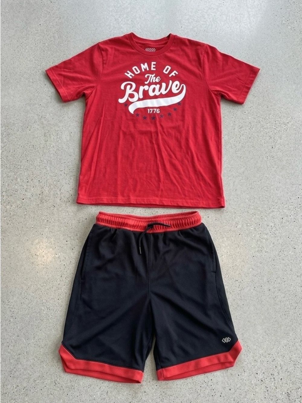 Kids Red and Black outfit